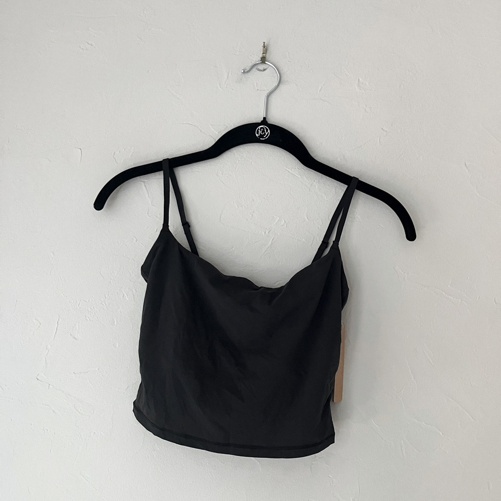 🖤SKIMS FITS EVERYBODY CROPPED CAMI ONYX XXS S M